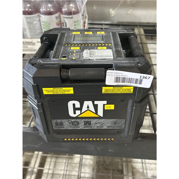 CAT 40V 120PSI Portable Inflator and Power Supply Unit
