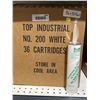 Image 3 : Rain Buster No. 200 Superior Rubber Caulk, White, 305 ml x 36