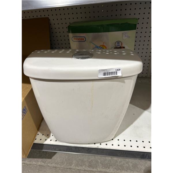 ** REPLACEMENT TANK** WaterRidge Two-Piece Toilet, White, MODEL:2325705