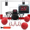 Image 1 : EagleStone Indoor Mini Basketball Hoop Set for Kids with Electronic Score Record and Sounds, Basketb
