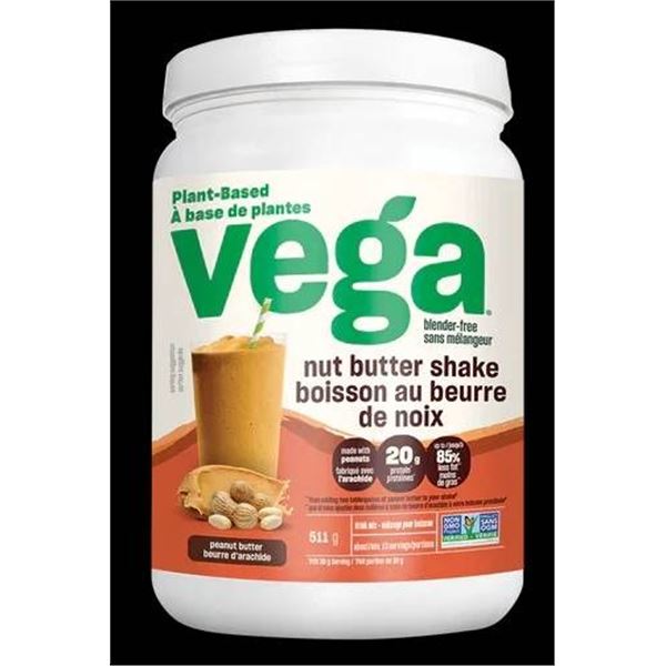 Vega Plant-Based Protein Powder â€“ Peanut Butter 511 g