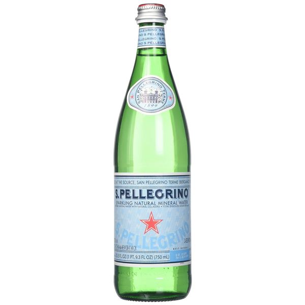 San Pellegrino Carbonated Mineral Water 750ml x 12