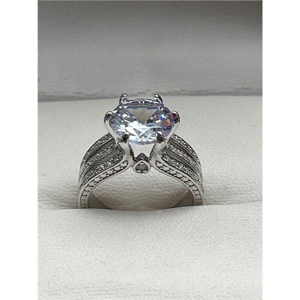 Womens Ring 1.5 CARAT Brilliant Cut Solitaire size 7