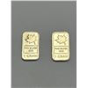 Image 1 : 1 Gram .999 Fine Silver Bars with Maple Leaf Design Set of 2