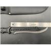 Image 3 : Defender Extreme 10 Inch Blade Survival Poly Handle Knife with Sheath NEW in BOX -Model 9275