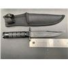 Image 2 : Defender Extreme 5 Inch Blade K-Bar Style Military Knife with Sheath NEW in BOX -Model 5218