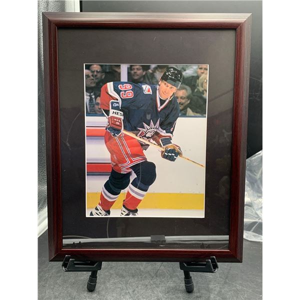 Wayne Gretzky Rangers Framed Picture