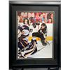 Image 1 : SIDNEY CROSBY PITTSBURGH PENGUINS IN ACTION FRAMED PICTURE