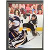 Image 2 : SIDNEY CROSBY PITTSBURGH PENGUINS IN ACTION FRAMED PICTURE