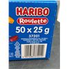 Image 3 : Haribo Roulette Candy 50 x 25 g