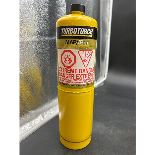 TurboTorch MAP/Pro Gas Cylinder 14.1 oz for Brazing and Soldering