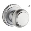 Image 1 : Weiser Troy Satin Chrome Door Knob, Interior Door Handles/Passage Knobs