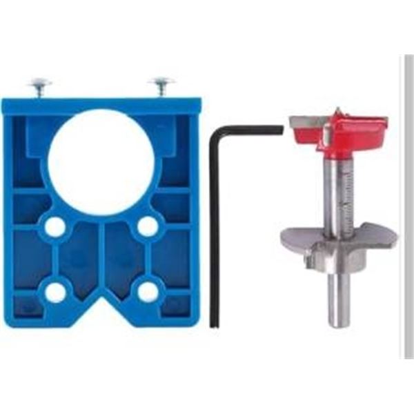 Hinge Mask Drill Kit Furniture Set for Doors and Windows Jighole 35mm Hidden Drilling Tool