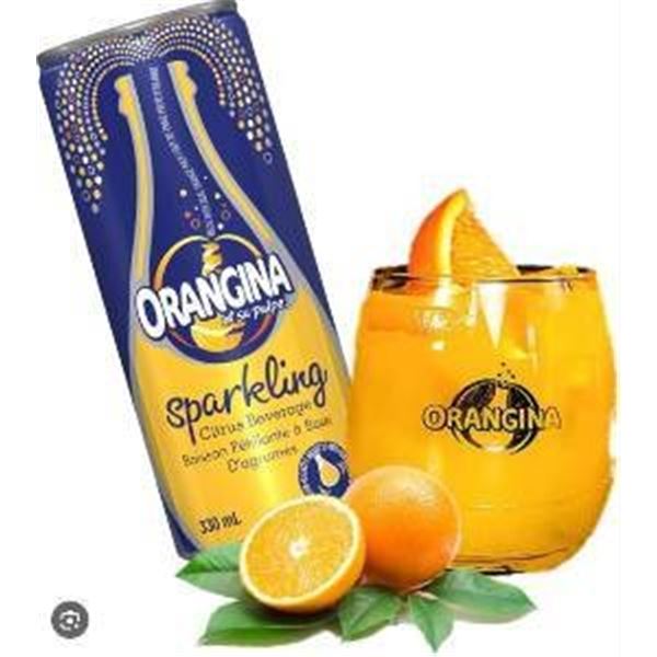Orangina 12 x 330ml Cans Pack (Two Sets of Six)