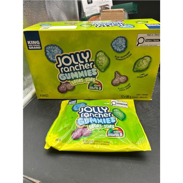 Jolly Rancher Gummies Sours 96g 12-Pack Multipack