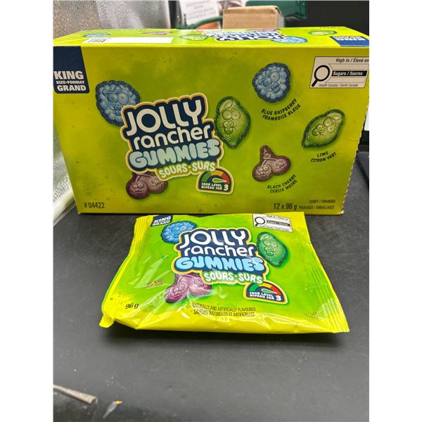 Jolly Rancher Gummies Sours 96g 12-Pack Multipack