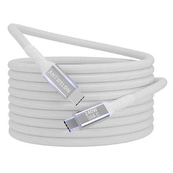 240W USB-C to USB-C Fast Charging Cable with E-Marker Chip