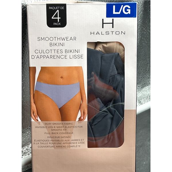 Halston Smoothwear Bikini â€“ 4 Pack, Size L/G