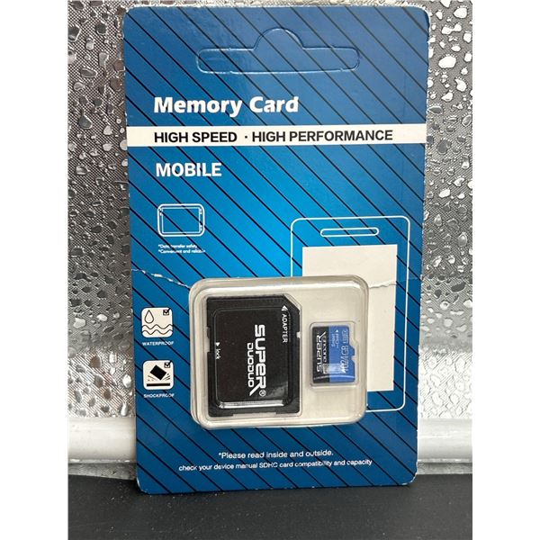 Memory Card With Adapter, High-Speed, For Mobile and Digital Devices