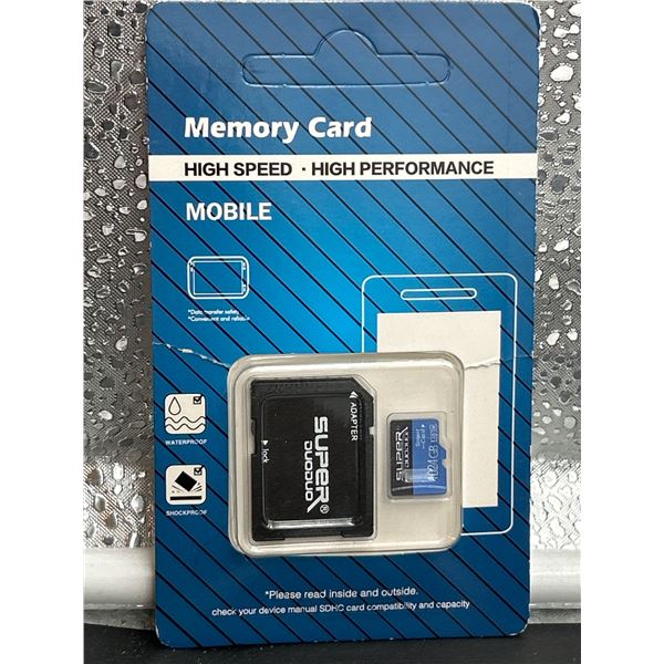 Memory Card With Adapter, High-Speed, For Mobile and Digital Devices