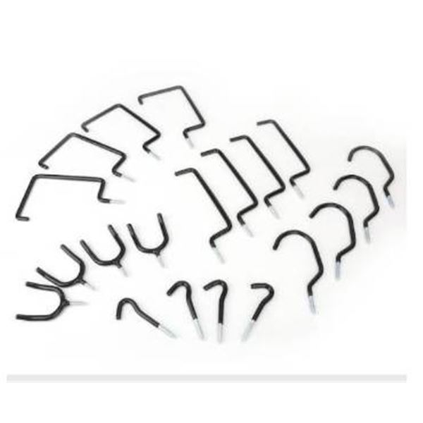 Valu+ 20-Piece Hook Kit With Various Hook Designs