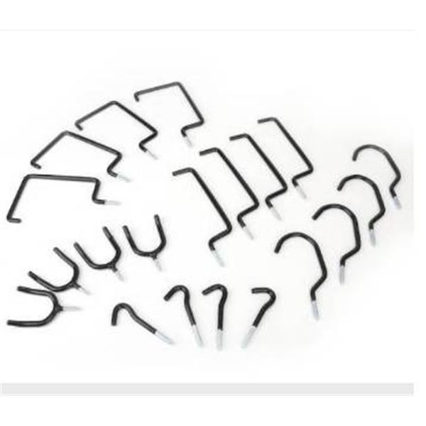 Valu+ 20-Piece Hook Kit With Various Hook Designs