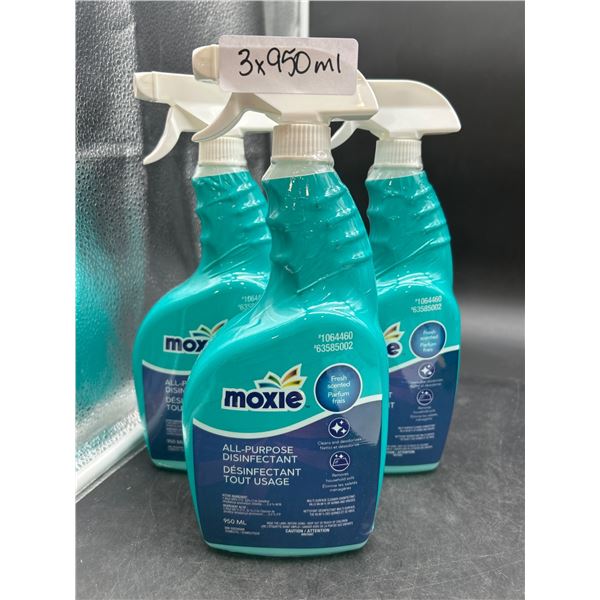Moxie All-Purpose Disinfectant 950ml (3 Bottles)