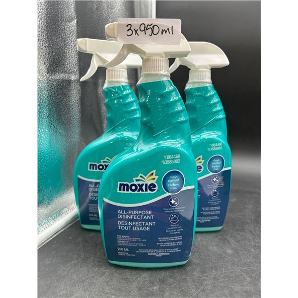 Moxie All-Purpose Disinfectant 950ml (3 Bottles)