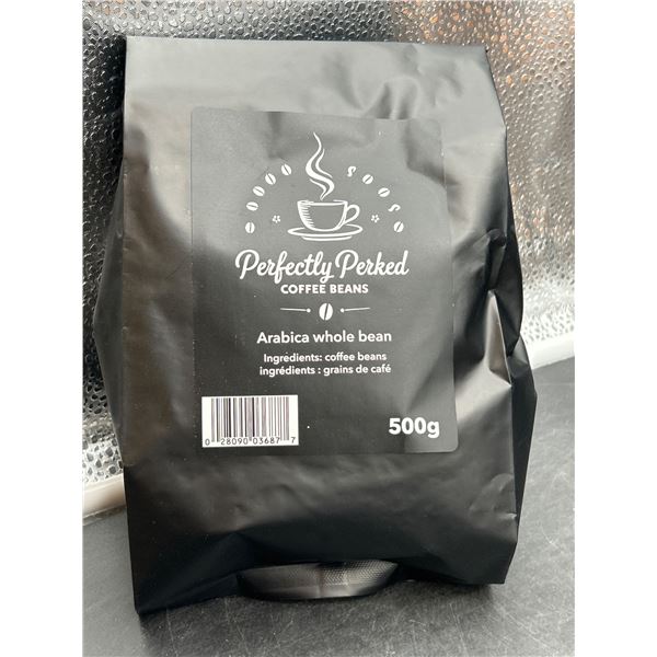 Perfectly Perked Arabica Whole Bean Coffee â€“ 500g