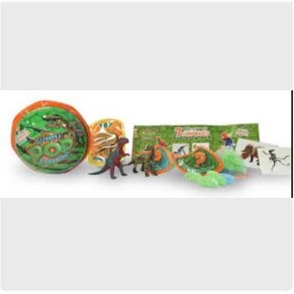 Gummi Pop Dino Surprise Toy and Candy Set with 7 Surprises 6 x 20g