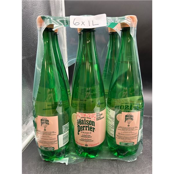 Maison Perrier Forever Grapefruit Sparkling Water 6x1L Bottles
