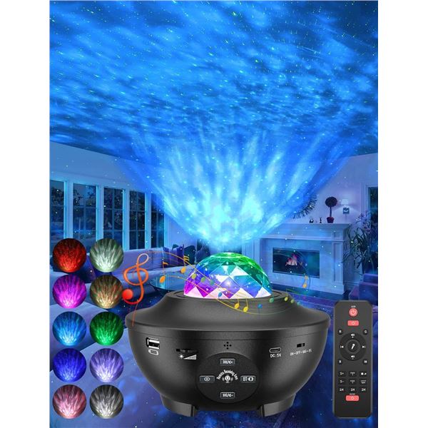 Upgraded Smart Music Star Light With App Control and Remote