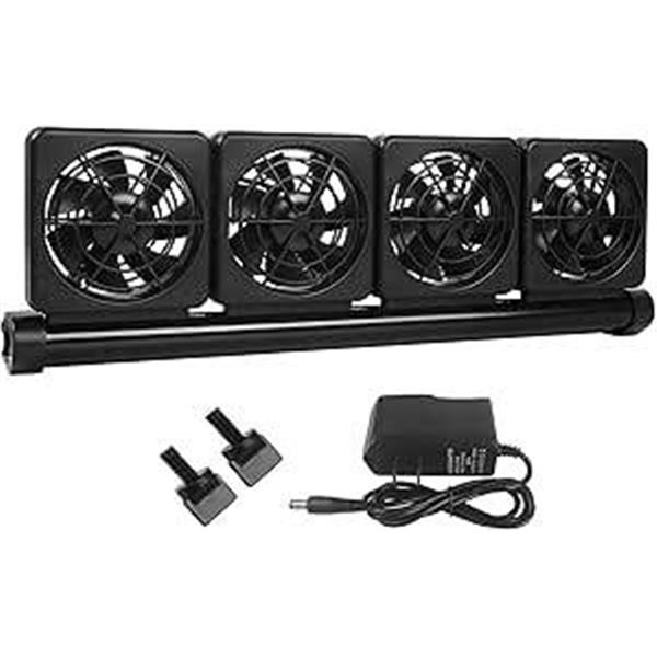 Water World W.W.F4 Aquatic Fan Cooling System with 4 Fans