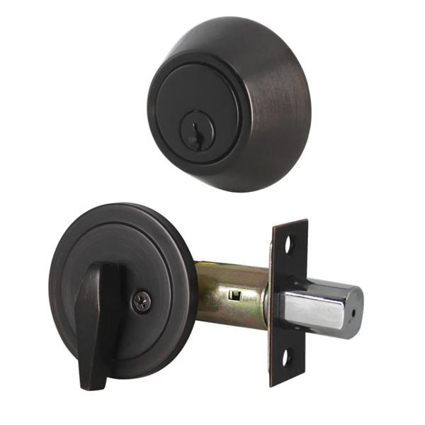 Taftek Deadbolt AMD101ORB in Oil Rubbed Bronze Finish
