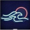 Image 1 : WAVE & SUN Shaped Neon Light With USB Power Supply