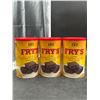 Image 1 : 3 Fryâ€™s Premium Cocoa Cans â€“ 375g Each