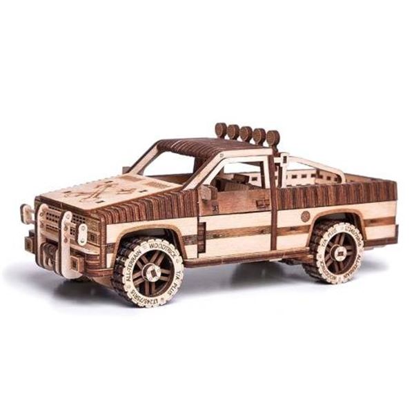 DIY Wooden 3-D Puzzle Dream Pickup, Model X004F8XKMT