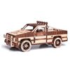 Image 1 : DIY Wooden 3-D Puzzle Dream Pickup, Model X004F8XKMT