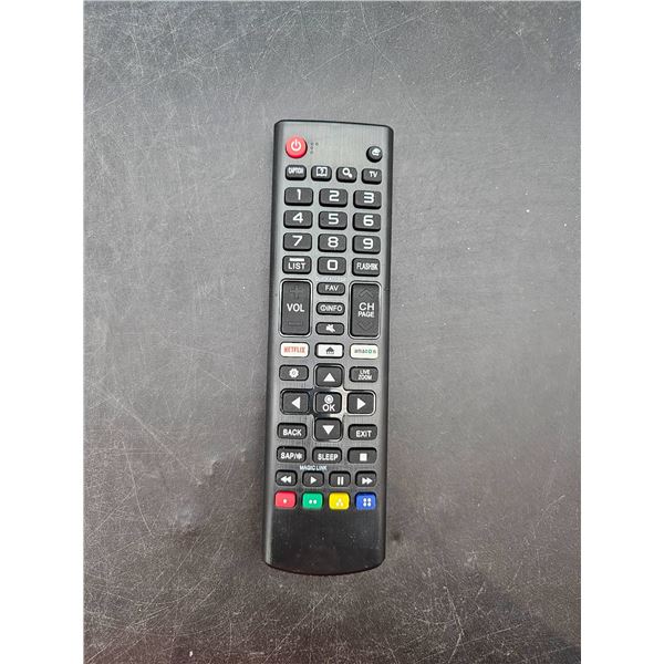 Universal TV Remote Control with Numeric Keypad