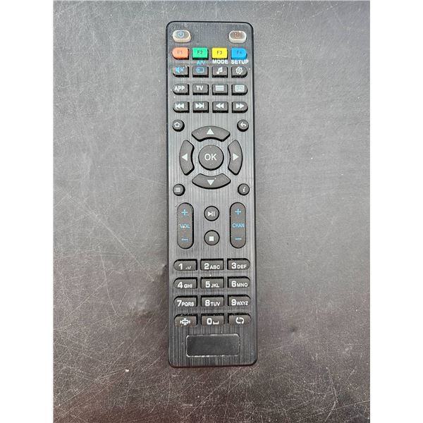 Universal Remote Control with Multi-Device Compatibility