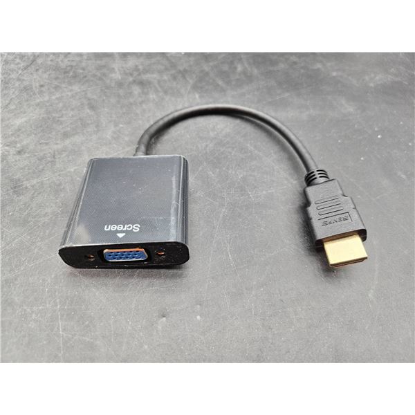 Benfei HDMI to VGA Adapter Cable â€“ Model 000155 Black