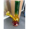 Image 1 : Glass Water Pipe With Removable Bowl, Multi-Color Design
