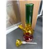 Image 1 : Glass Water Pipe With Removable Bowl, Multi-Color Design