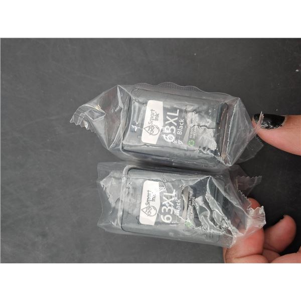 HP 63XL Black High-Yield Ink Cartridges â€“ Set of 2