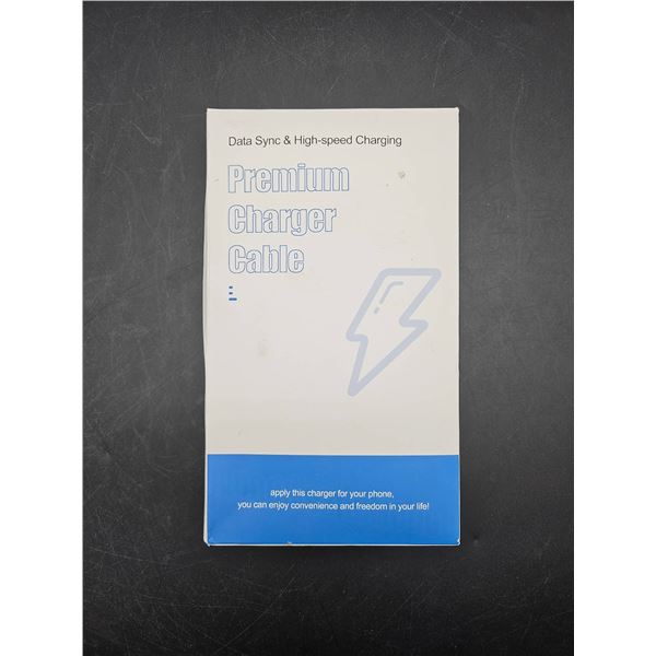 Premium Charger Cable With Data Sync And High-Speed Charging