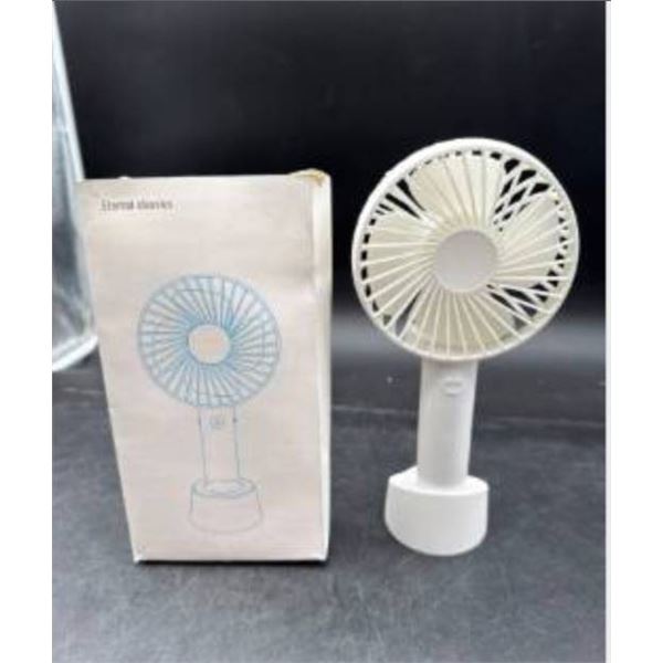 Lot of 2 Eternal Classics Portable Desk Fan with USB Power Input