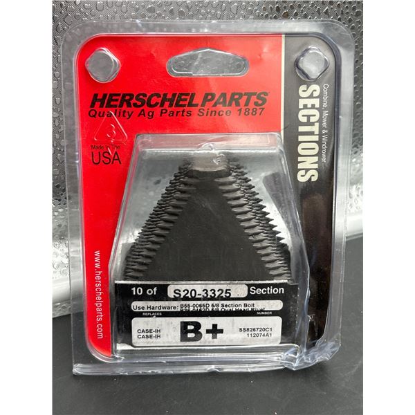 Herschel Parts S20-3325 Section Parts For Agricultural Use Pack of 10