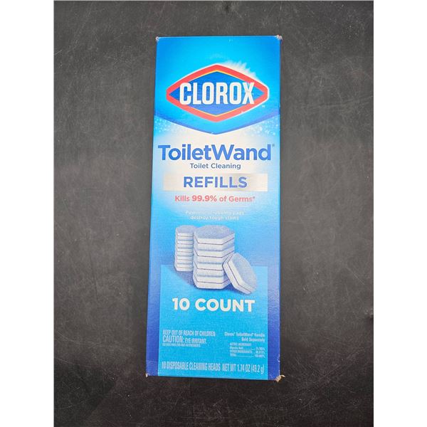 Clorox ToiletWand Refills 10 Count for Toilet Cleaning