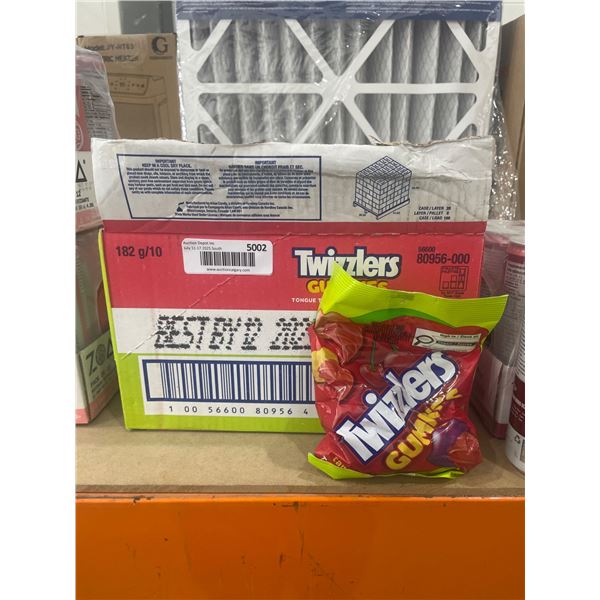 Twizzlers Gummies Tongue Twisters 182 g/10-Pack