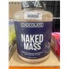 Image 1 : Naked Mass Chocolate Protein Powder 8 lb (3.63 kg)